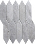 Мозаика Level light матовый серый (31,3см*25,5см*6мм) (18шт/1,436м2), м2