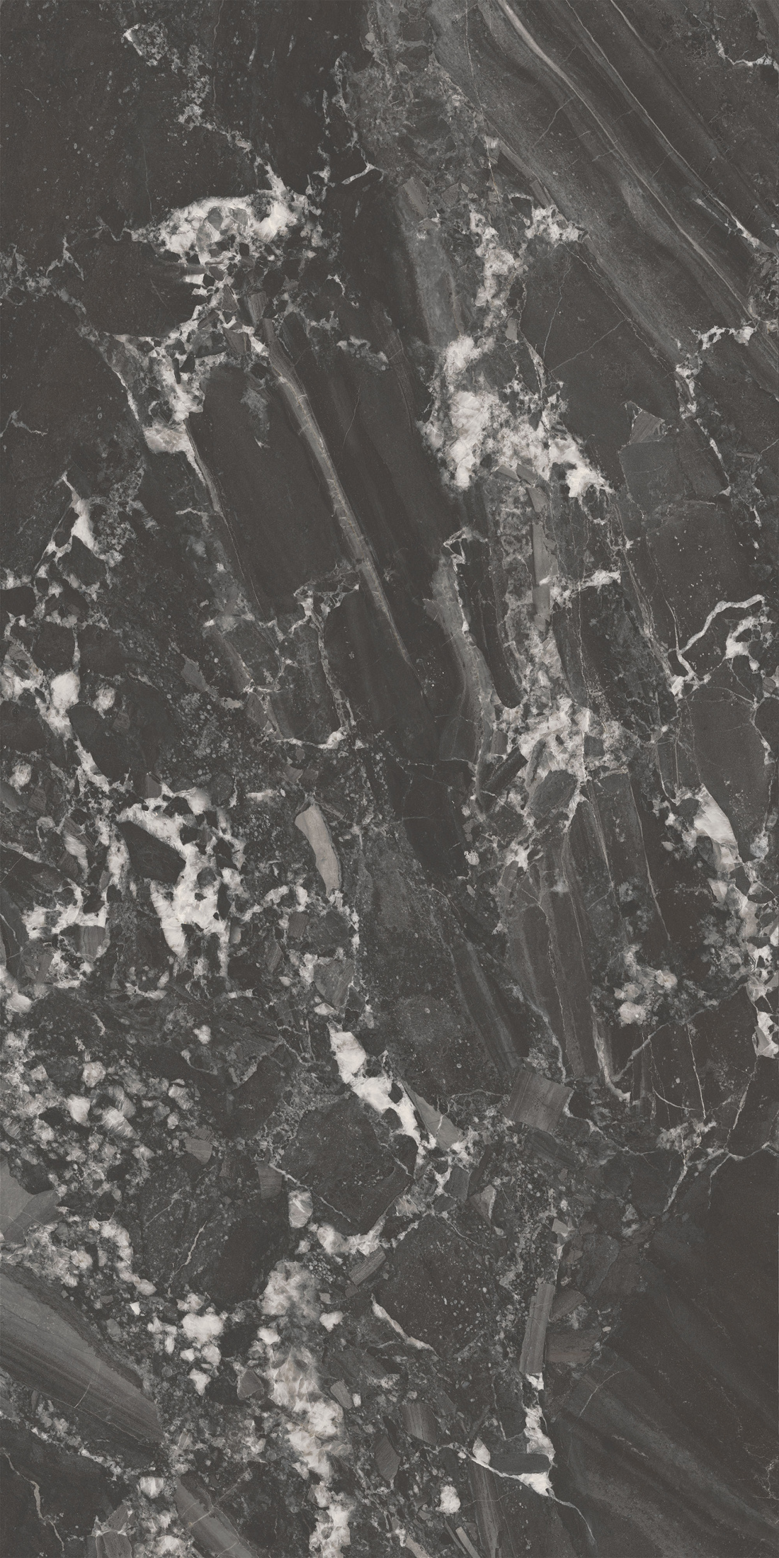 Риальто чёрный матовый обрезной 80x160x0,9