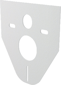 Звукоизоляционная плита для подвесного унитаза и для биде