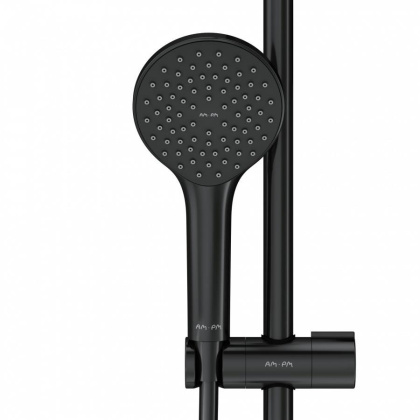 F42890A24 Gem набор 2в1: Смеситель д/душа, верхний душ d 220 мм, ручн.душ 110 мм, 1 ф-ция, душевая штанг