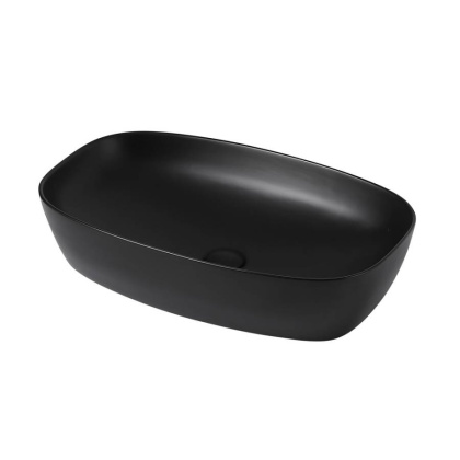 Раковина накладная ABBER Rechteck AC2206MB черная матовая Раковина накладная ABBER Rechteck AC2206MB черная матовая