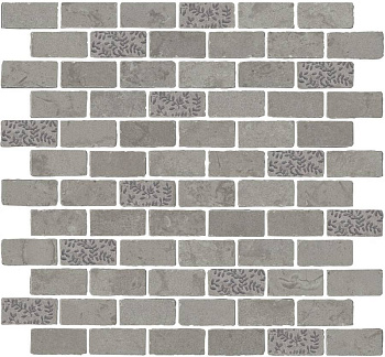 Декор 2 мозаичный MBD010 Про Лаймстоун Антика серый матовый 30см*32см*9мм (1уп/5шт/)., шт