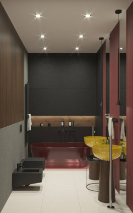 Плитка Eclettica Purple M19K 40x120