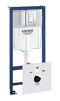 Система инсталляции для унитаза, GROHE Rapid SL 4 в 1, монтажная высота 1,13 м, (38775001)