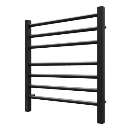 Полотенцесушитель электрический Point Веста PN70756B П7 500x600, диммер слева, черный Полотенцесушитель электрический Point Веста PN70756B П7 500x600, диммер слева, черный