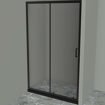 Душевая дверь BelBagno UNO-195-BF-1-120-C-NERO