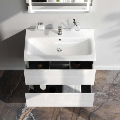 База под раковину подвесная, 58х75х42 см, белая, M90FHX07522WG