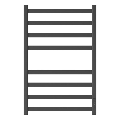 Полотенцесушитель электрический Point Меркурий PN83858B П8 500x800, диммер справа, черный Полотенцесушитель электрический Point Меркурий PN83858B П8 500x800, диммер справа, черный