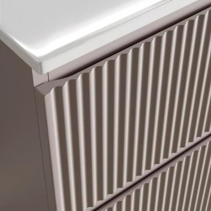 Тумба подвесная SANCOS Snob R 590х445х500, c двумя ящиками оснащенными доводчиками, Doha Soft, арт.SNR60SM