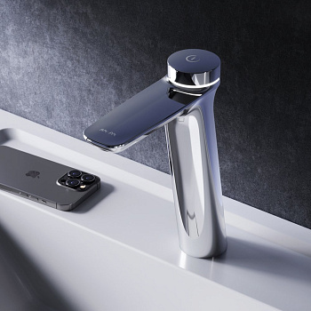 Смеситель Для раковины TouchReel электронный высокий F50A92400 Inspire 2.0 Смеситель Для раковины TouchReel электронный высокий F50A92400 Inspire 2.0