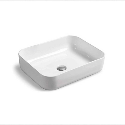 Раковина керамическая Vincea VBS-105, 500*410*130, накладная, цвет белый Раковина керамическая Vincea VBS-105, 500*410*130, накладная, цвет белый