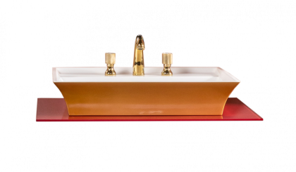 Столешница стекло 80см прямая бордо Столешница стекло 80см прямая бордо