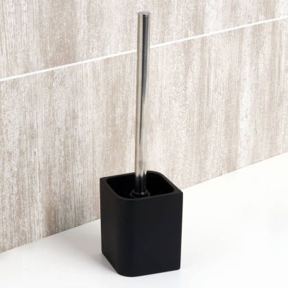 Щетка для унитаза Elba, 8,5х34,5х8,5 см, черная, K-2727