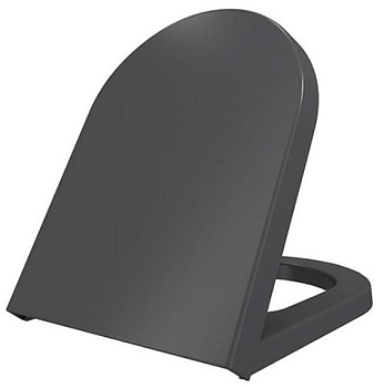 Сиденье с крышкой Taormina/Jet Flush/Parma, плавн. опус, дюр, антрацит, арт. A0300-020 (A0301-020), шт Сиденье с крышкой Taormina/Jet Flush/Parma, плавн. опус, дюр, антрацит, арт. A0300-020 (A0301-020), шт