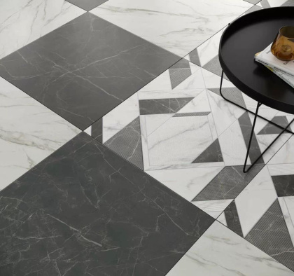 Керамогранит SG642900R Буонарроти серый темный обрезной 60*60*11 (4шт\1.44м2), м2