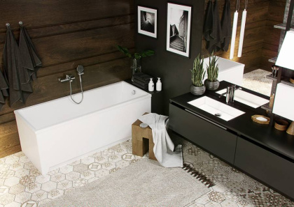 Акриловая ванна Акватек Лайма 150x70 LAI150-0000001