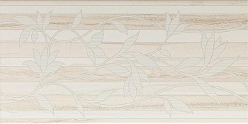 Brooklyn Floral Декор Светло-бежевый K927254 30х60