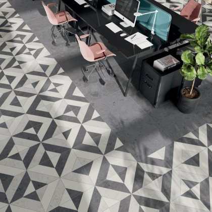 Декор ID124 Про лаймстоун серый 60см*60см*11мм (1уп/2шт/0,72м2) камень, шт