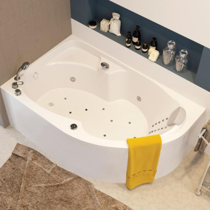 Акриловая ванна 1Marka Diana 160х100 L 01ди1610л Акриловая ванна 1Marka Diana 160х100 L 01ди1610л