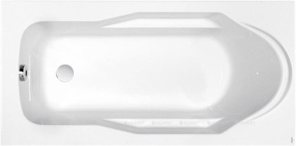 Ванна акриловая прямоугольная Cersanit SANTANA 150x70, ультра белый