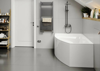 Акриловая ванна VAGNERPLAST VERONELA OFFSET 160x105 Left