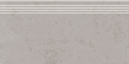 Ступень Про Лаймстоун серый натуральный обрезной 30x60x0,9