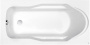 Ванна акриловая прямоугольная Cersanit SANTANA 150x70, ультра белый