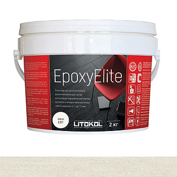 Затирка эпоксидная EPOXYELITE E.01 Зефир 2кг Затирка эпоксидная EPOXYELITE E.01 Зефир 2кг
