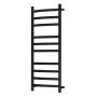 Полотенцесушитель электрический Point Антея PN17850B П10 500x1000, диммер справа, черный Полотенцесушитель электрический Point Антея PN17850B П10 500x1000, диммер справа, черный