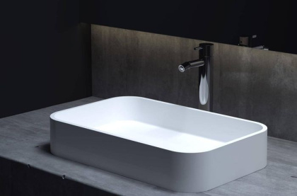 Раковина Salini CALLISTA 104 1101104GRH S-Sense покраска по RAL снаружи, накладная, глянцевая Раковина Salini CALLISTA 104 1101104GRH S-Sense покраска по RAL снаружи, накладная, глянцевая