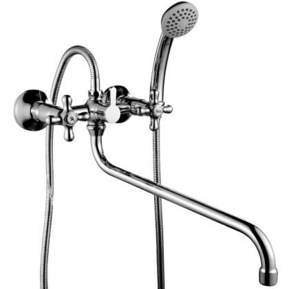 Смеситель Rossinka Н02-84 для ванны универсальный