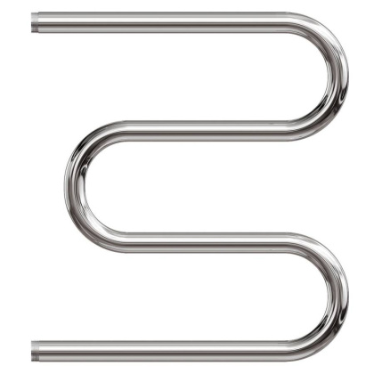 Полотенцесушитель водяной Point PN37555 500x500 М-образный (1"), хром Полотенцесушитель водяной Point PN37555 500x500 М-образный (1"), хром