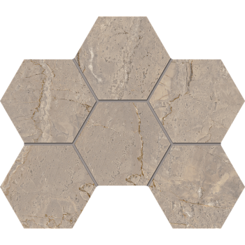 Мозаика BR02 Hexagon 25x28,5 полир. Мозаика BR02 Hexagon 25x28,5 полир.