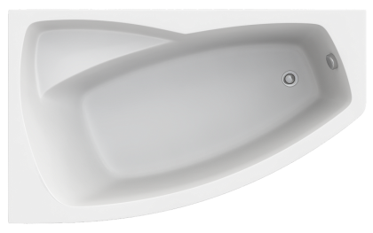 Акриловая ванна Creto Madison 150х90 левая на каркасе 22-1111