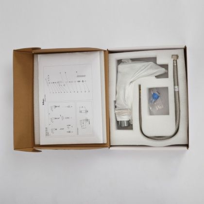 ARLIE Смеситель для раковины, без донного клапана, хром ARL-LVM-CRM ARLIE Смеситель для раковины, без донного клапана, хром ARL-LVM-CRM