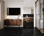 Nirvana Black Керамогранит черный 60x120 Полированный