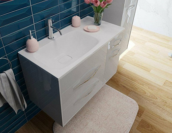 Раковина "Барселона 90" левая 900х450 Раковина "Барселона 90" левая 900х450