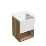 Тумба PRO подвесная 1 ящик 50, вяз PRO.50.1\OLM Тумба PRO подвесная 1 ящик 50, вяз PRO.50.1\OLM