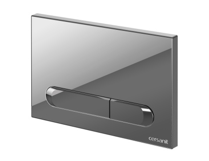 Кнопка ESTETICA пластик хром глянцевый