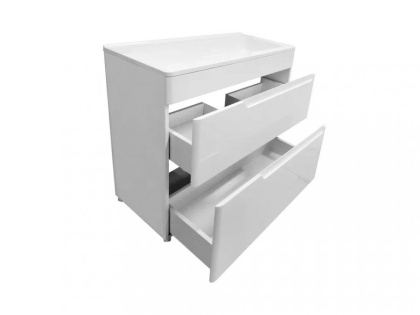 Тумба напольная под умывальник Kare Luxe 700х450 2 ящика (ШхГхВ) 698х446х860
