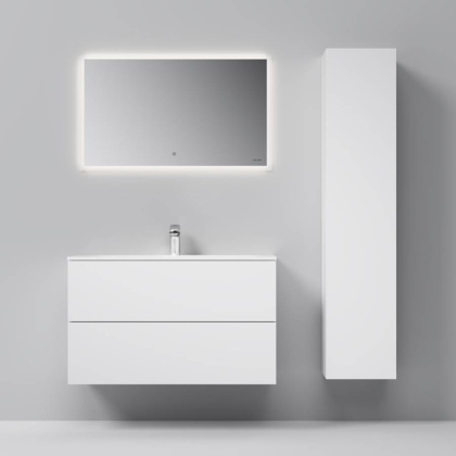 M70ACHR0356WG  SPIRIT 2.0, шкаф-колонна, подвесной, правый, 35 см, фасад с полочками, push-to-open,