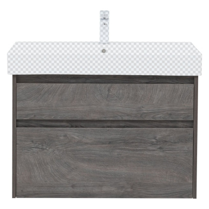 Тумба под раковину Aquanet Nova Lite 85 дуб рошелье, 2 ящика