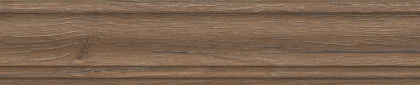 Плинтус Тровазо коричневый светлый матовый 39,8x8x1,55
