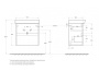 Керамическая раковина BelBagno NEON 19060 Керамическая раковина BelBagno NEON 19060