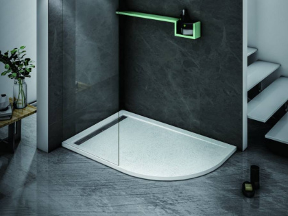 Экран для поддона из искусственного мрамора CEZARES TRAY-AS-RH-100/80-100-SCR-L