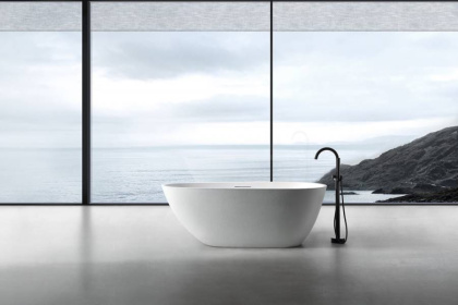 Ванна из литьевого мрамора Abber Dortmund 170х75 AM9911