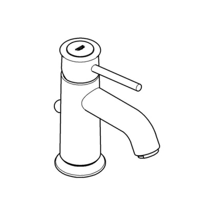 Смеситель для раковины Grohe BauClassic 23161000 хром