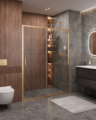 MOLVENO-BF-1-120-C-Cr-IV Душевая дверь