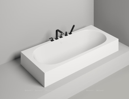 Ванна из литьевого мрамора Salini Ornella Axis 180х80 103411G