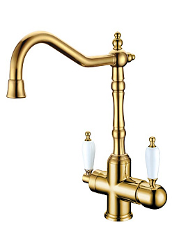 Смеситель для кухни с краном TRADIZIONALE ORO Смеситель для кухни с краном TRADIZIONALE ORO